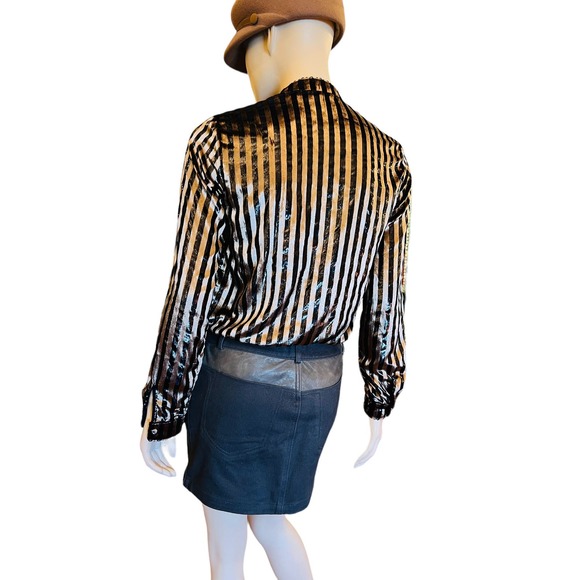 House of Harlow X Revolve Top Blouse V Wrap Neckline Sz XXS - Picture 6 of 13